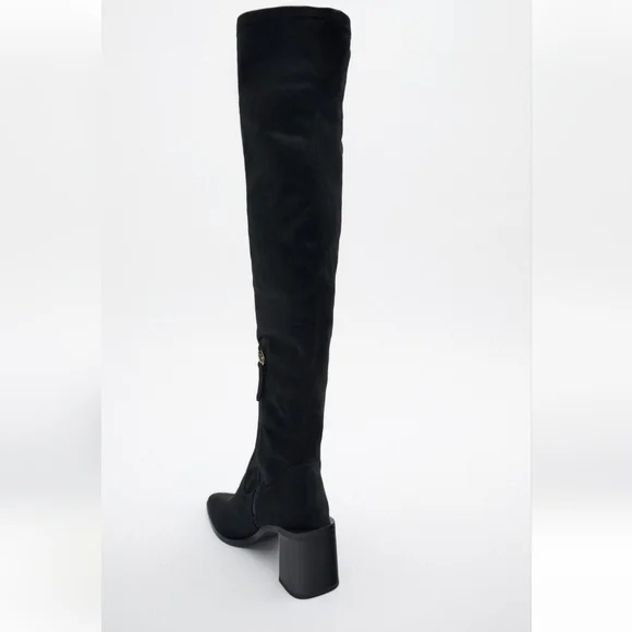 NWT Zara Heeled Over the Knee Boots - Picture 7 of 7